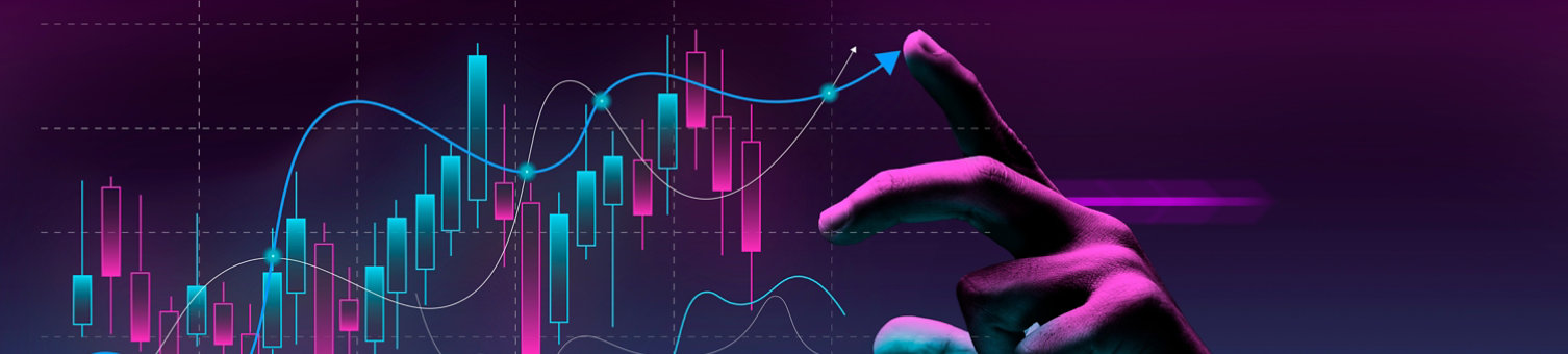 hand stock graph visualisation