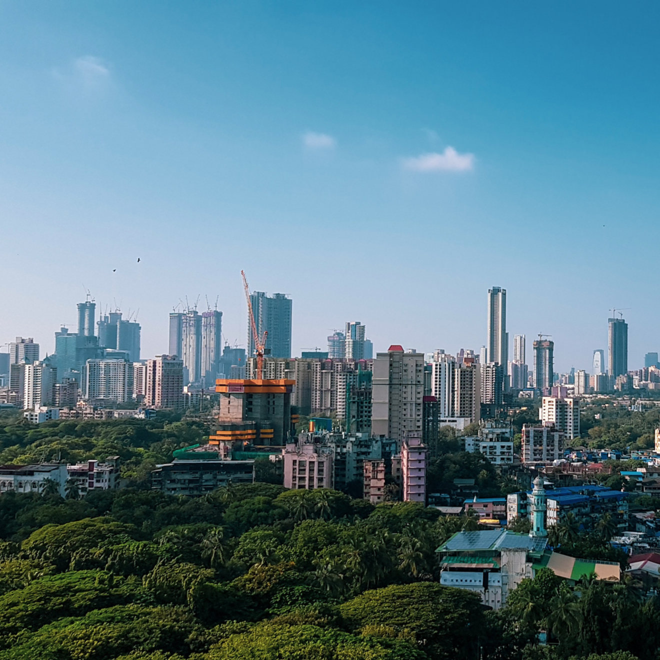 Mumbai skyline