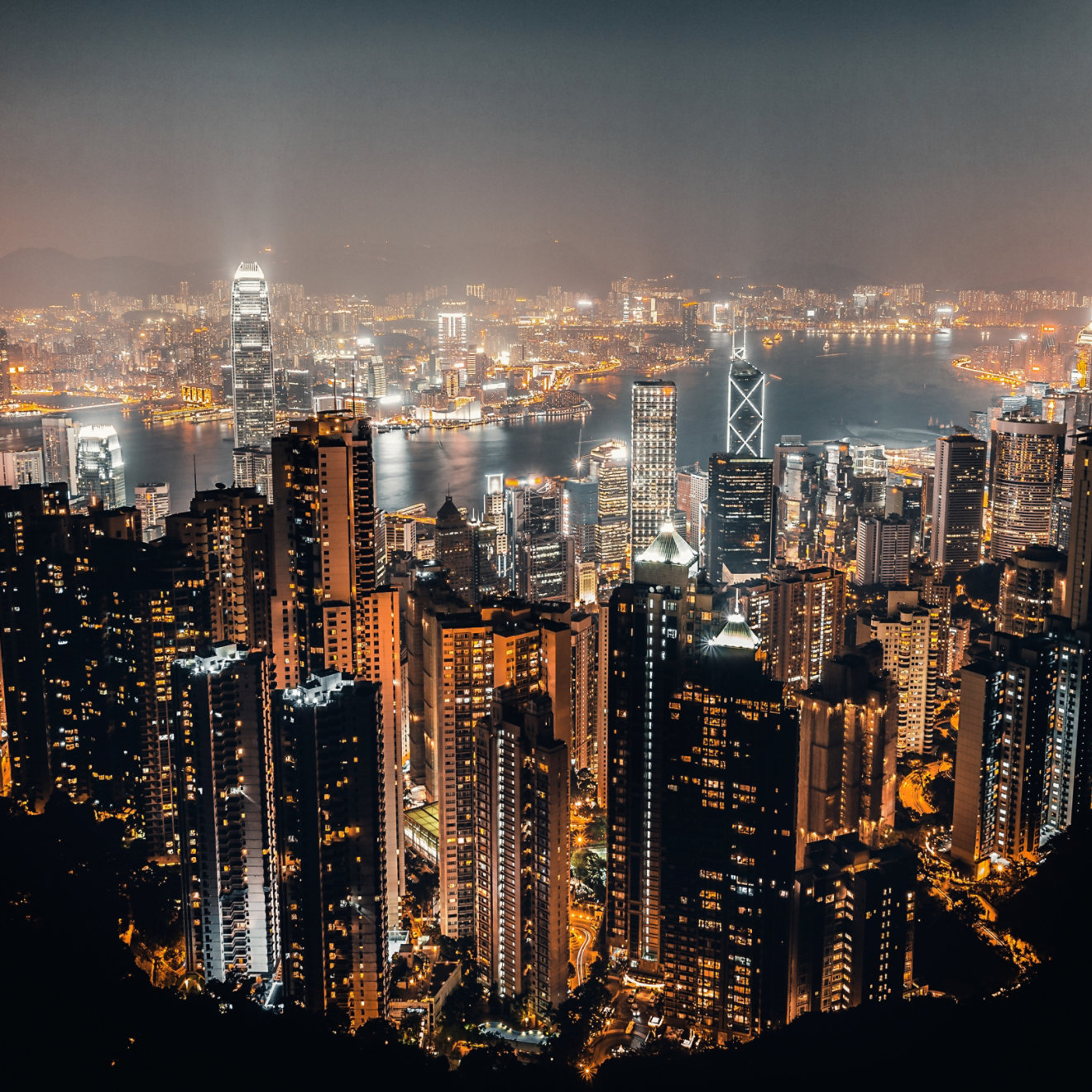 Hong Kong skyline