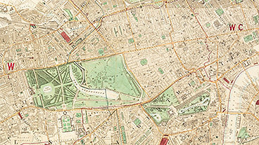 Exploring London’s infrastructure with a historic map