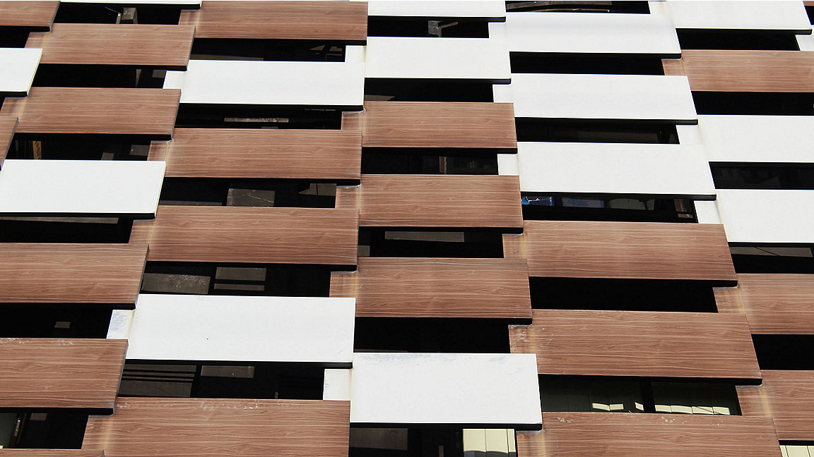 Photo of a building façade 