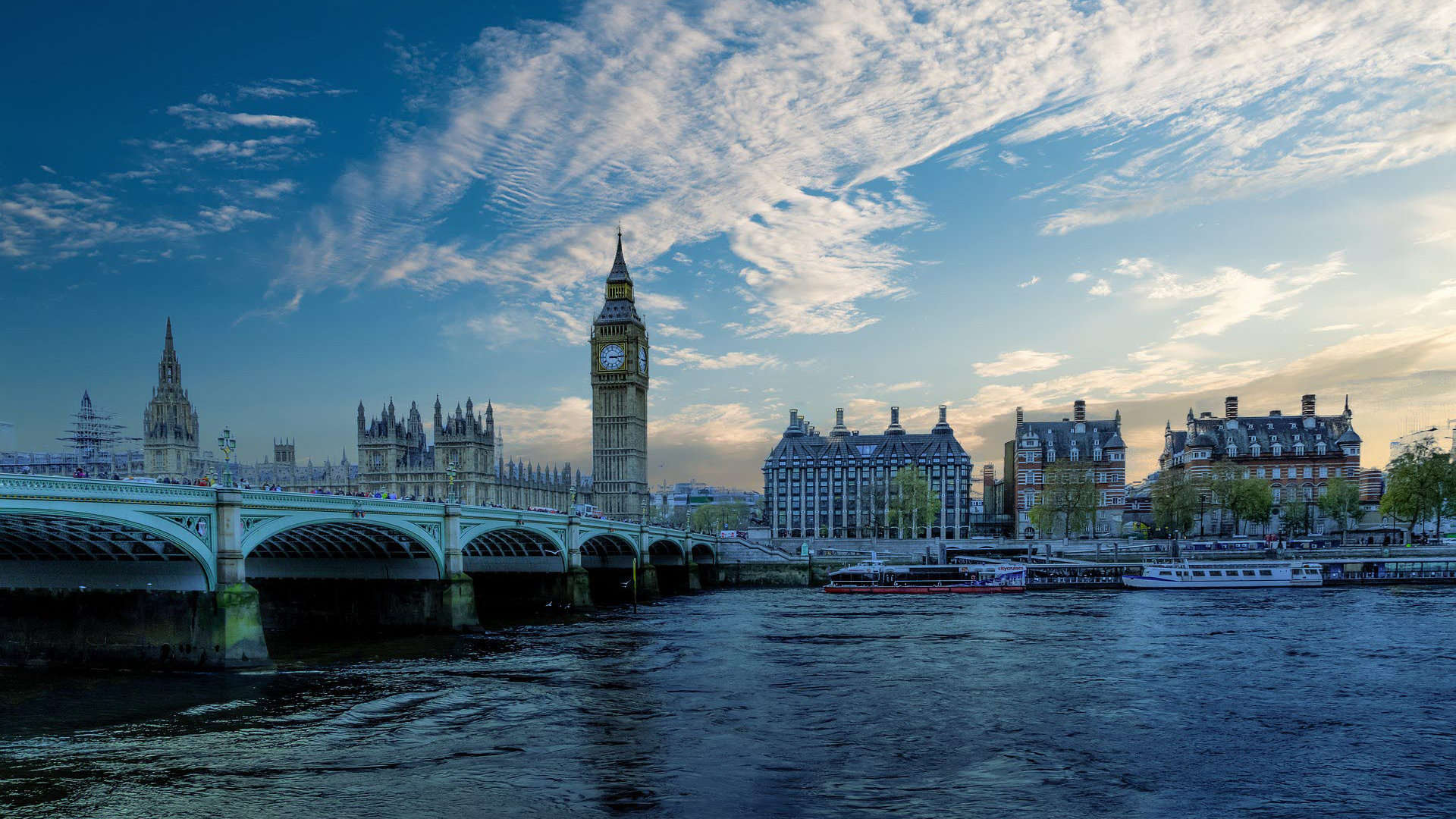 London skyline