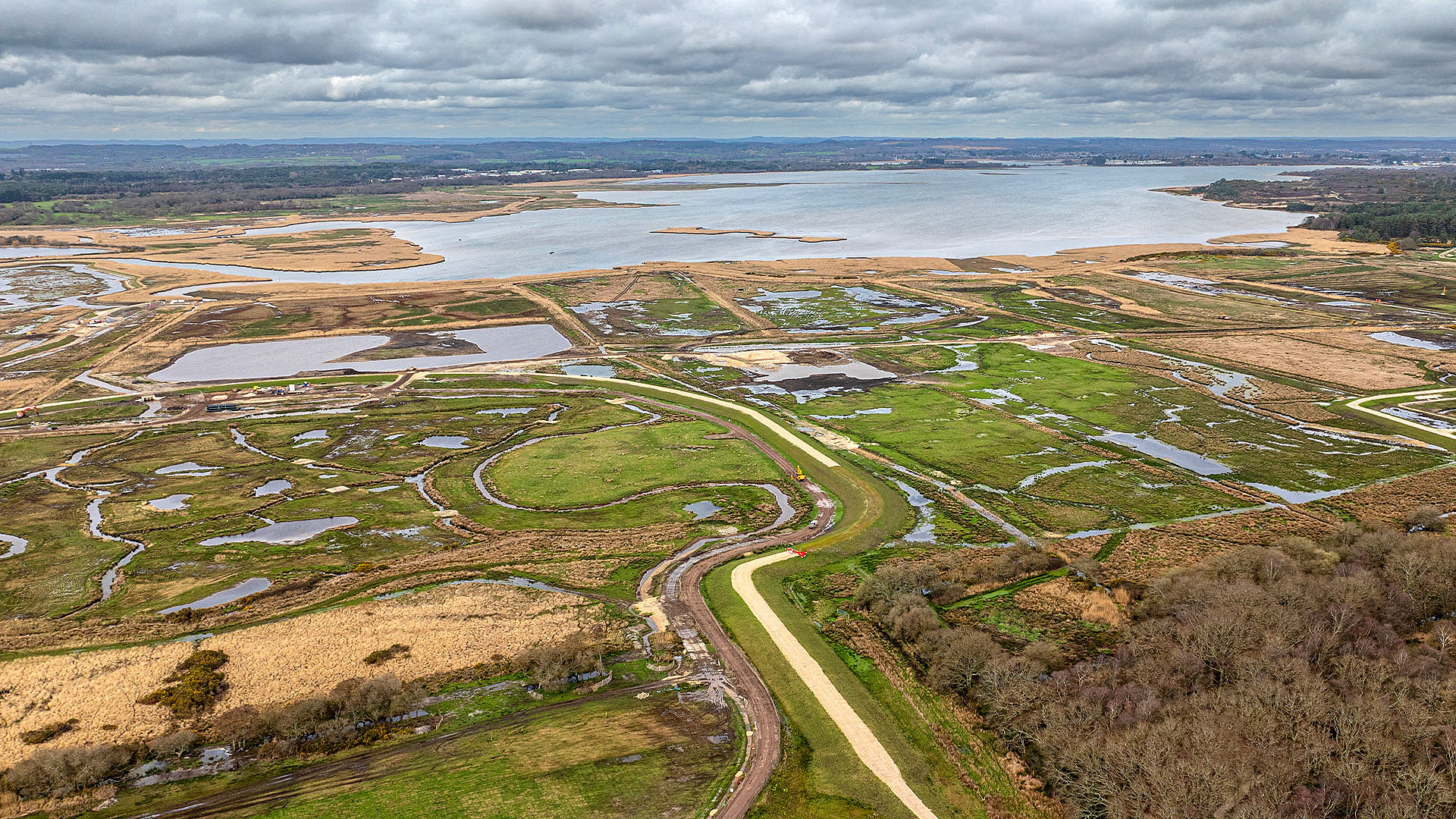 Aerial photo of Arne Moors