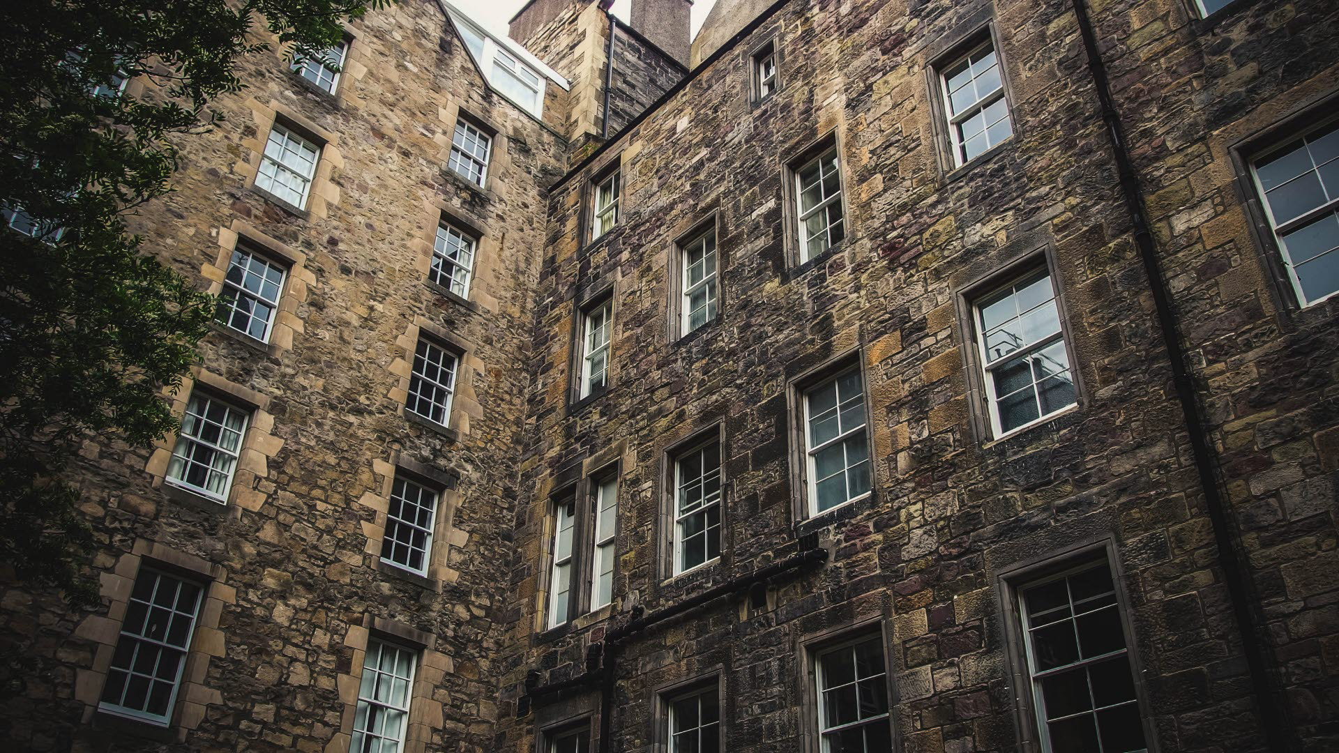 Traditional apartment block