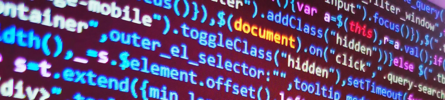 Developer working on software codes in office. Programing workflow abstract algorithm concept. Future technology creation process. Computer programming source code; Shutterstock ID 2123178305; purchase_order: N/A; job: RICS Tech Partner Survey 2024; client: RICS_PP; other: 