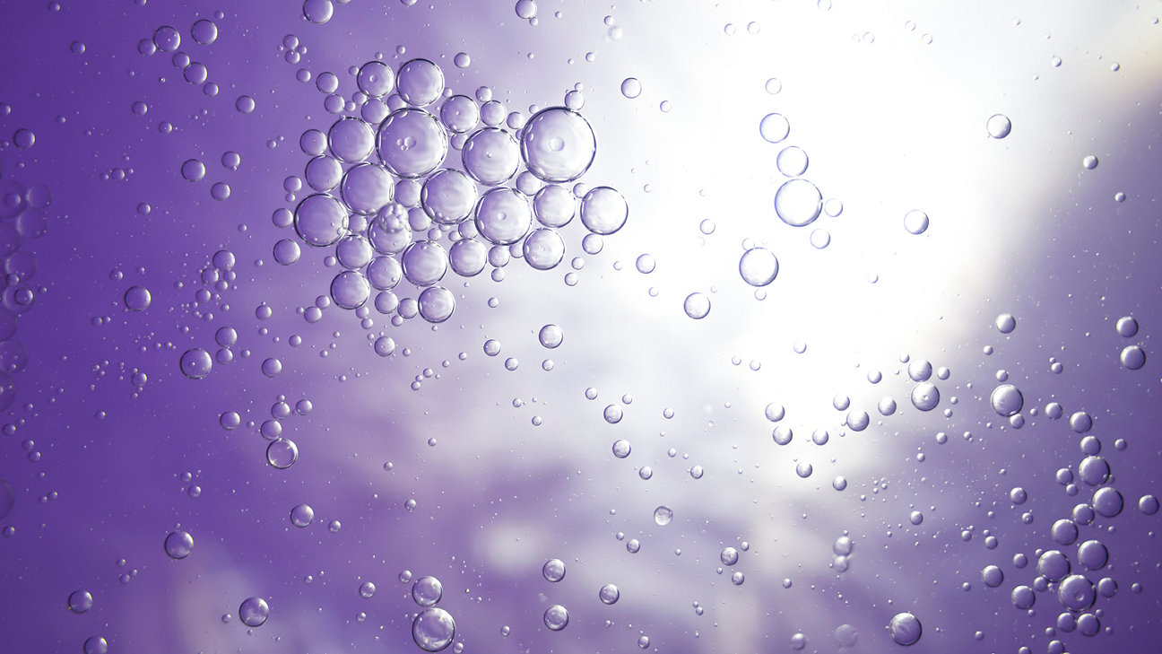 A purple water pattern
