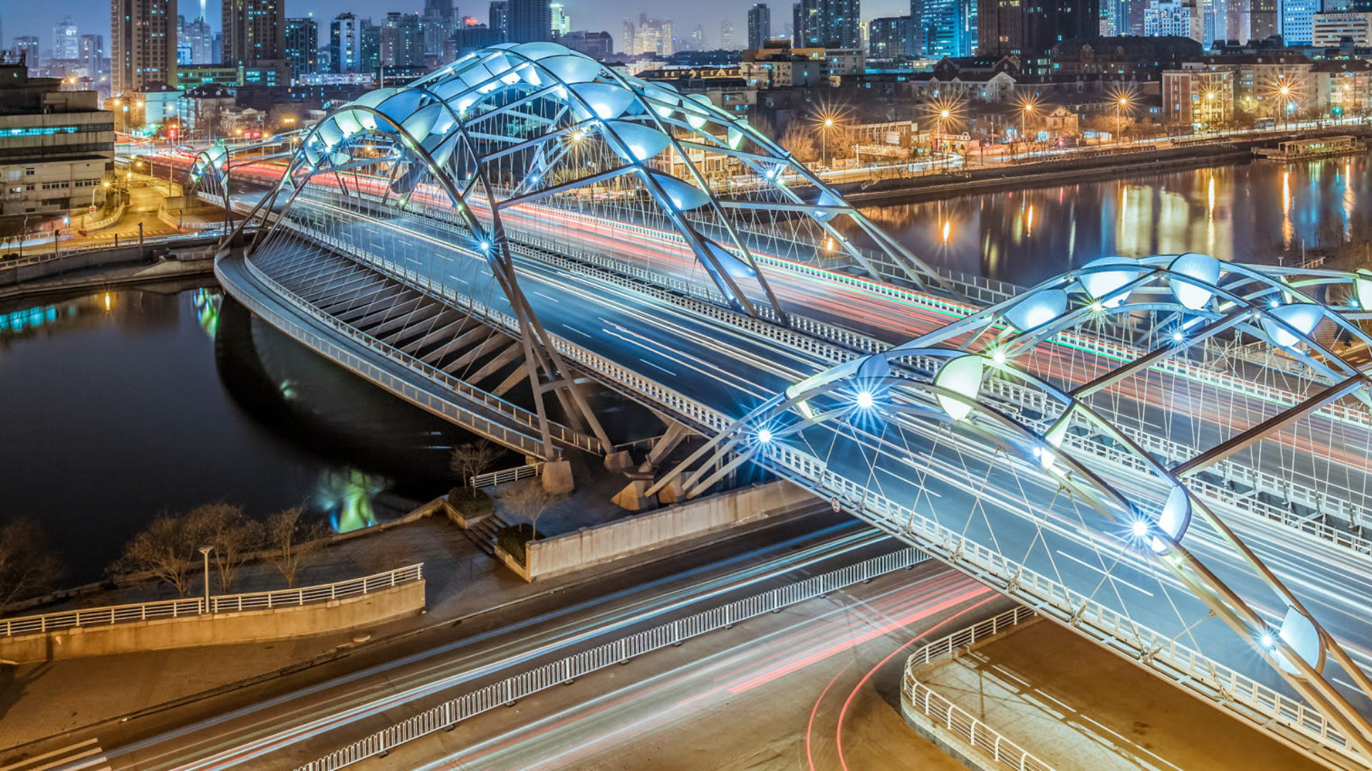 tianjin-yujiapu-at-night