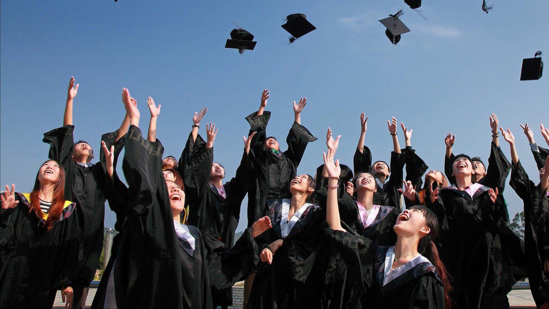 University students graduation ceremony