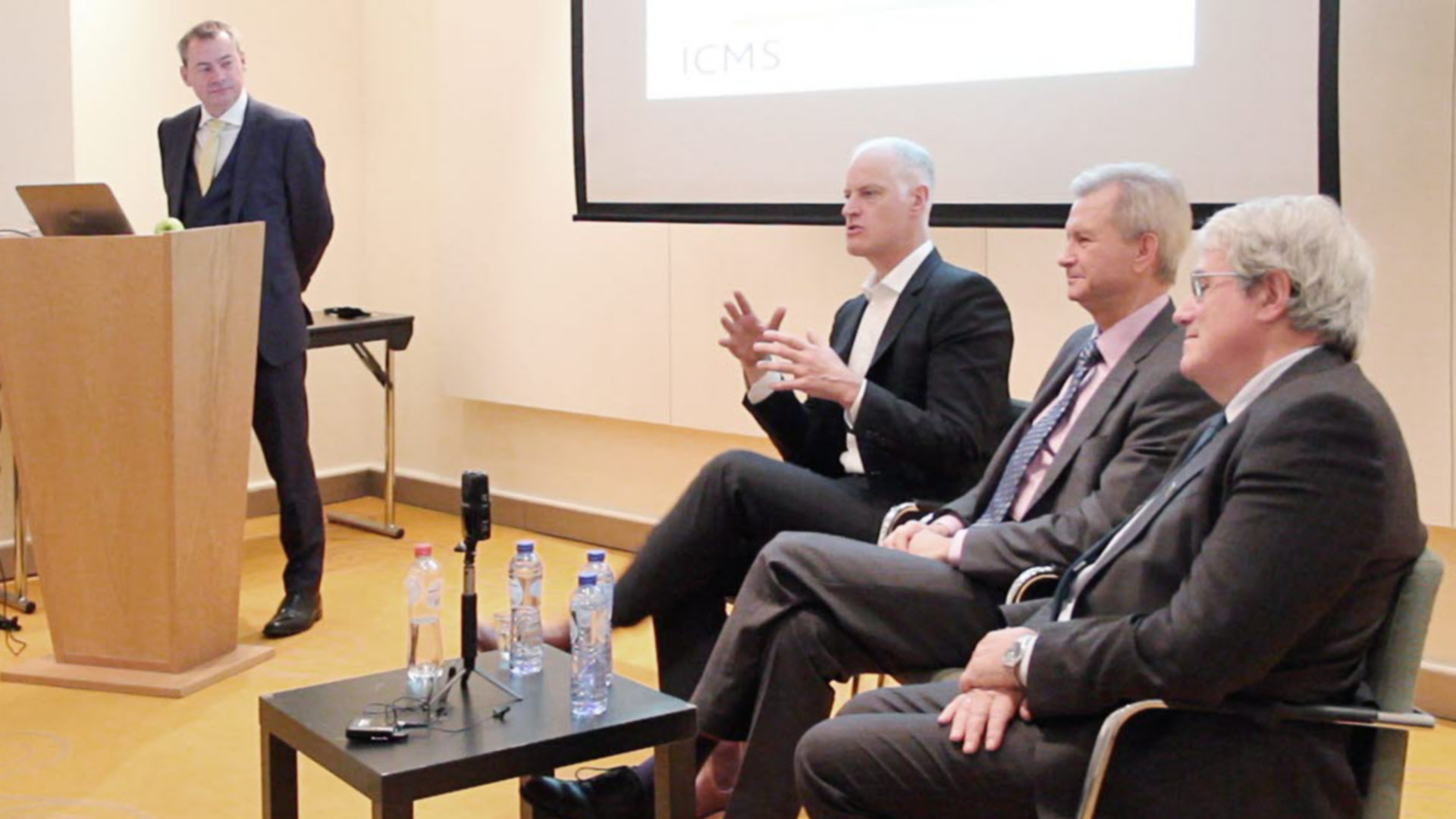 ICMS 2 panel in brussels