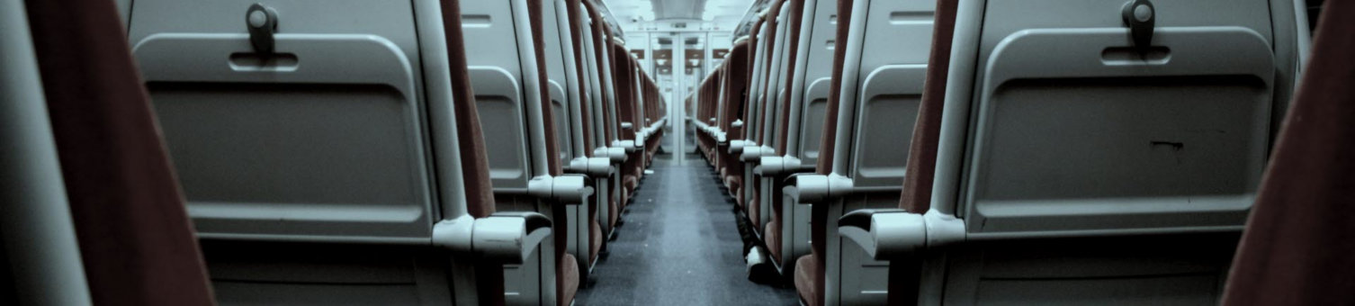 empty train carriage